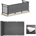 thumbnail image 2 of Filet d'Ombrage pour Balcon Écran d'Intimité pour Balcon Couverture d'Écran d'Intimité Couverture d'Écran d'Intimité Clôture Résistante aux Intempéries Brise-Vent pour Extérieur Cour Arrière Patio, 2 of 7