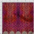 thumbnail image 1 of Soimoi Polyester Crepe Fabric Check & Floral Panel Print Fabric by Yard 42 Inch Wide, 1 of 3