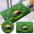 thumbnail image 1 of Wzzjkit St. Patrick's Day Door Mat - Super Absorbent Quick Dry Front Mats Bath Rug Rubber Backing Non Slip Washable Carpet - St Patricks Day Decorations Door Mat Outside Entrance, 1 of 9
