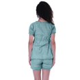 thumbnail image 3 of Moomaya Pyjama en Coton pour Femmes, Ensemble de Nuit 2 Pcs avec Shorts, Ensembles de Pyjama avec Shorts, 3 of 7