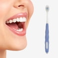 thumbnail image 1 of Plastic Manual Tooth Brush Danhjin Experience Together Couples' Toothbrushes With Round Heads Enhanced Home-Use And High-Density Soft Bristles Makeup, 1 of 8