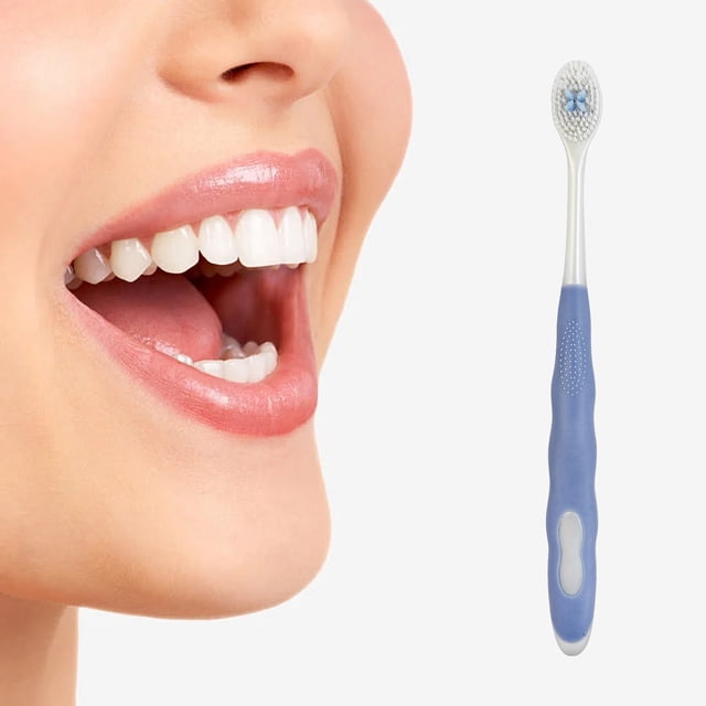 Plastic Manual Tooth Brush Danhjin Experience Together Couples' Toothbrushes With Round Heads Enhanced Home-Use And High-Density Soft Bristles Makeup