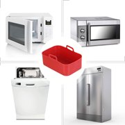Suncoda Air Fryer Silicone, Basket Fryer Pot Silicone Mat Reusable Fryer Accessories Fryer Mat