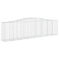 thumbnail image 1 of vidaXL Panier à Gabions Arqué pour Fleurs en Fer Galvanisé, 1 of 6