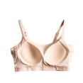 thumbnail image 3 of Xfvqtps Womens Bras Wireless Solid Color Adjustable Spaghetti Strap Elastic Pullover Comfortable Breathable Daily Bras Beige, 3 of 6