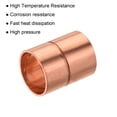 thumbnail image 4 of Uxcell Straight Copper Coupling Fittings Welding Joint for HVAC Air Conditioner 5Pcs 1/2 inch, 4 of 5
