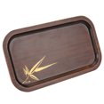 thumbnail image 3 of Multifunctional Tray Bamboo Food Grade Serving Plate, Snack Platter, Restaurant Serving Tray For Family S, 3 of 8
