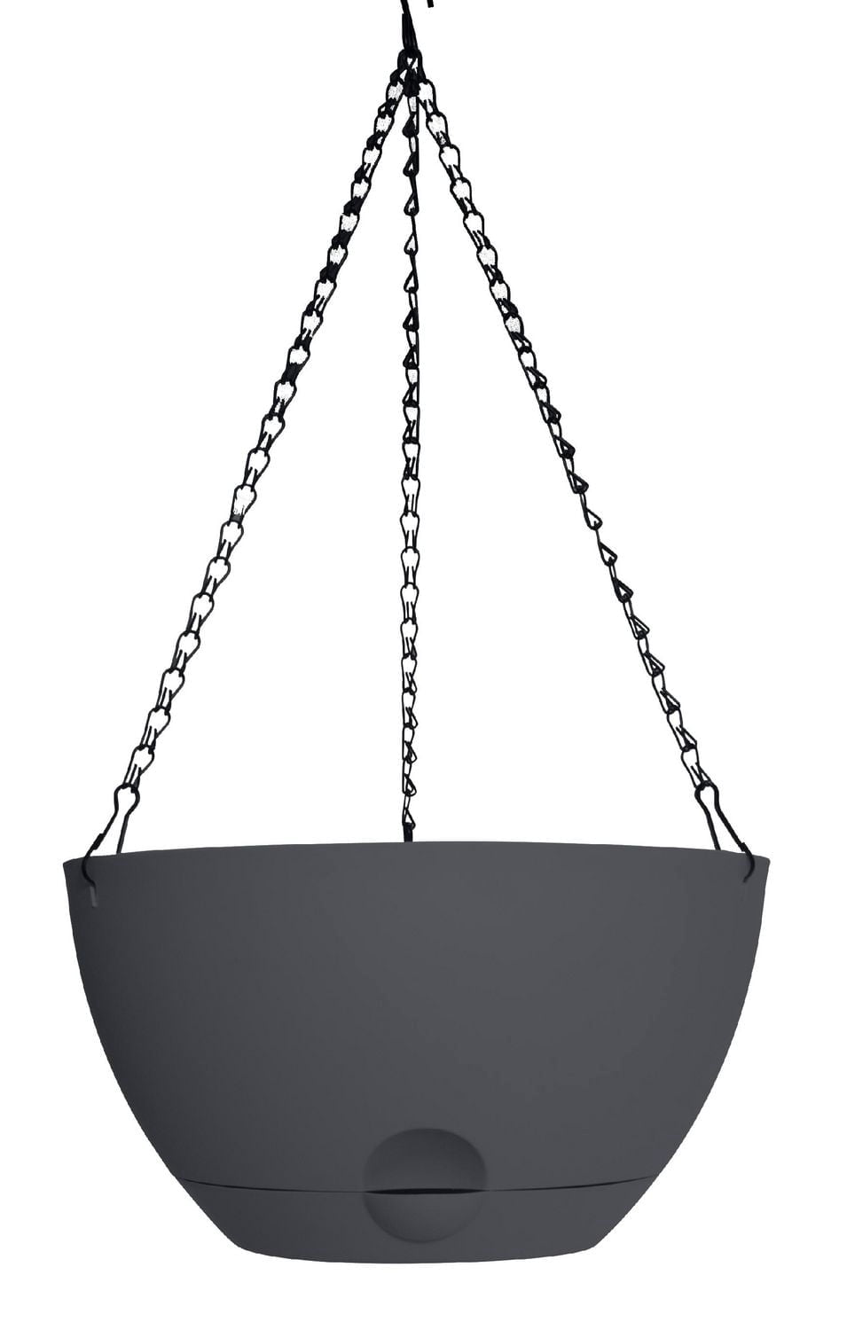Misco 12IN HB SW Planter GREY