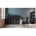 thumbnail image 2 of Scranton &amp; Co 4 Drawer 22" Deep Letter File Cabinet in Black, Fully Assembled, 2 of 14