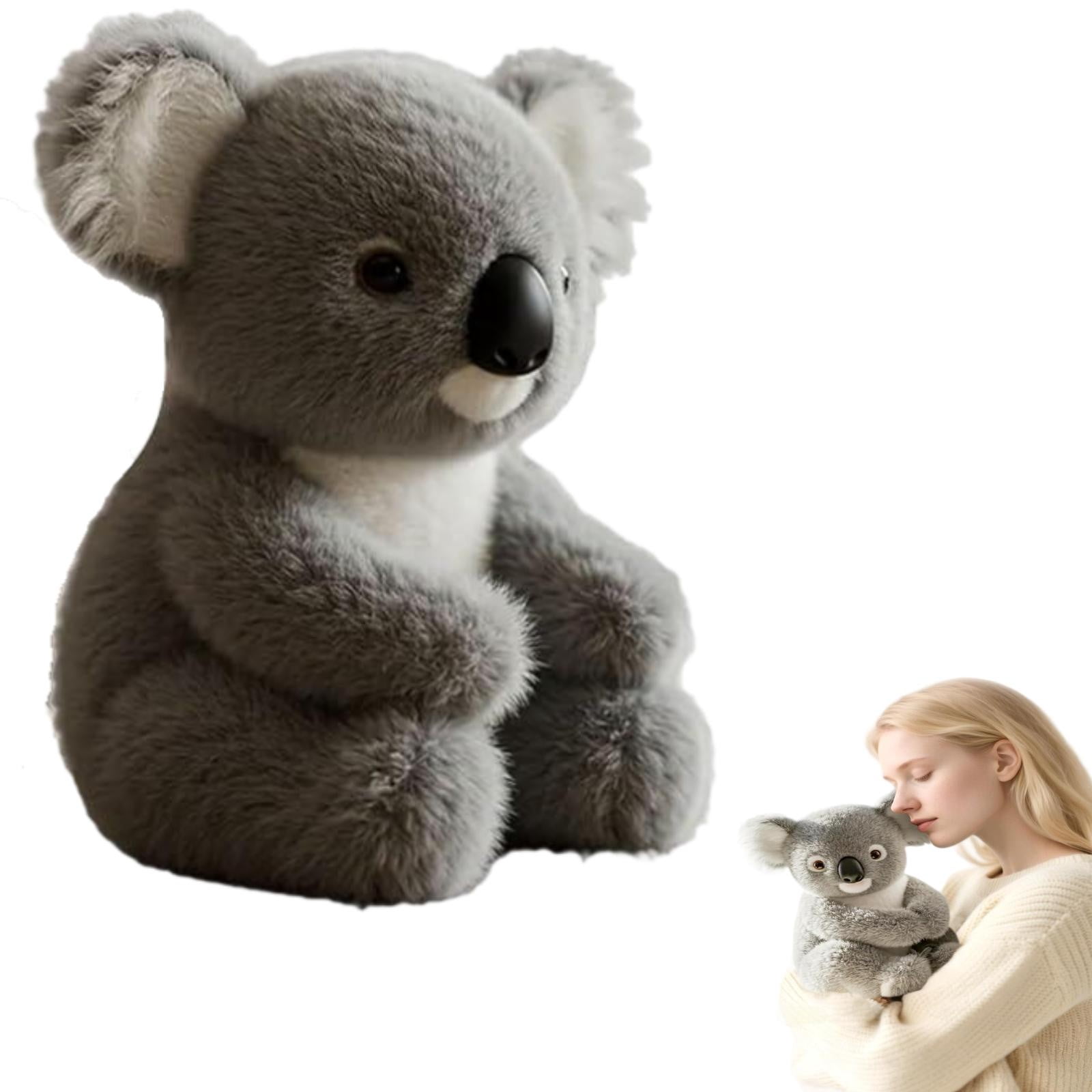 HUASHENG Koaly Plush Emotional On Demand Soft Weighted Koala Plush Toy For Kids & Adults Koala Plushs Toy That Matural Movements Like A Real