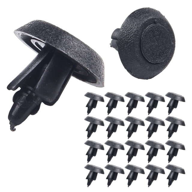 Plastic Black Fasteners 7mm Hole Car Rivets Clips For Toyota For Highlander Accessories For Vehicles