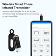 thumbnail image 3 of Mistaha Wireless Smart Phone Infrared Transmitter Universal Mini Remote Controller with Micro USB Connector Replacement, 3 of 8