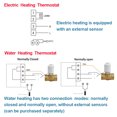 thumbnail image 4 of Voice Smart Underfloor Heating Thermostat Room WIFI Mobile Phone APP Temperature Control ,Easily DIY, 4 of 7