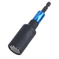 thumbnail image 2 of 9‑21mm/0.4‑0.8in Universal Car Socket Grip Multi‑Function Ratchet Wrench Power Drill Tool Sans clé, 2 of 10