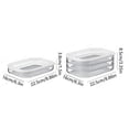 thumbnail image 3 of Refrigerator Storage Container, Food Preservation Box With Lid, Airtight Kitchen Organization, Ginger Garlic Onion Keeper, Meal Prep Containers, Refrigerator Organizer, 3 of 9