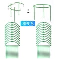 thumbnail image 1 of Meitianfacai Plant Support Stakes 15x10 cm Round Cage For Climbing Plants, 1 of 2