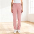 thumbnail image 3 of HongQid Scrubs for Women Mid Rise Tapered Leg Pant Cargo Bottom with Stretch Fabric Regular/Petite Sizes, 3 of 4