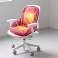 thumbnail image 4 of D Heated Lumbar Support Cushion With Fast Warm Up, Adjustable Heating Pad, Machine Washable Cover For Office Chair, Car Seat, Wheelchair And Home Use, Relieves Back Pain, 4 of 5