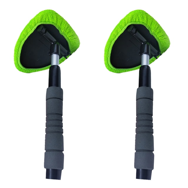 Shisuyan Windshield Wiper Tool Green ABS 2Pcs 18.9X5.1in