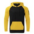 thumbnail image 4 of Male Casual Solid Two Men Pants Suit Piece Suit Zipper Pocket Peak Lapel Suit Men Raglan Sleeve Hoodies Drawstring Mens Double Breasted Suit Zipper Pocket Pants Set, 4 of 8