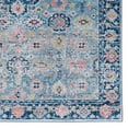 thumbnail image 3 of Tapis d'appoint Emerald Ritchie ivoire & bleu de 2 pi 2 po x 3 pi 2 po, 3 of 6