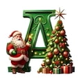 thumbnail image 2 of Nilvkv 26 Letters Christmas Tree Decoration Pendant Christmas Tree Ornaments Personalized DIY Christmas Ornaments Christmas Decoration Xmas Tree Hanging Decor Feature, 2 of 6