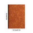 thumbnail image 3 of Notebooks for Work A5 Sheepskin Notebook Student Review Notebook Thickened Business Work Diary Company Efficient Office Soft Leather Book, 3 of 6