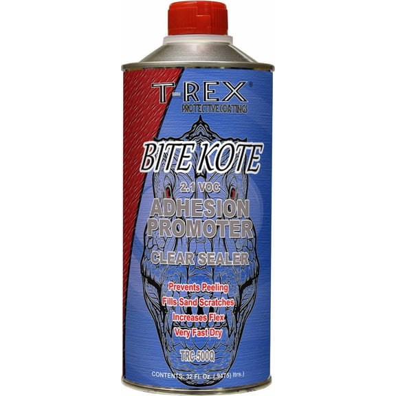 Speedokote Adhesion Promoter Clear Sealer, for Plastic, Primer, Paint, TRC-500-Q, 1 Quart