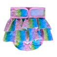 thumbnail image 1 of Washable Dog Diapers, Highly Absorbent Dog Diapers for Female Dogs, Dog Dresses for Dogs in Heat, Period, Incontinence, or Excitable Urination (X-Large, Colorful Mermaid, 1 of 9