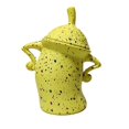 thumbnail image 1 of Canister With Attitude Cute Sassy Storage Canister Fun Ceramic Desktop Ornaments, 1 of 4