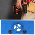 thumbnail image 1 of 35mm Concealed Hinge Jig Boring Hole Drill Guide Cutter Bit Set, Hinge Hole Saw Jig Drilling Guide Cutter Bit Set Woodworking Punching Boring Locator for Cabinet Door Installation, 1 of 7