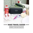 thumbnail image 5 of GOX Travel Toiletry Bag,Dopp Kit Case,Ultra-Light Cosmetics Bag Makeup Organizer(Black), 5 of 5
