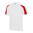 thumbnail image 1 of Just Cool T-Shirt de Sport Contrasté pour Hommes, 1 of 3