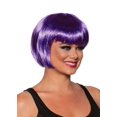 thumbnail image 1 of Bob Cut One Size Adult Costume Wig | Purple, 1 of 2