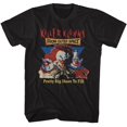 thumbnail image 1 of T-Shirt Noir pour Adulte « Killer Klowns In Outer Space Pretty Big Shoes To Fill », 1 of 2
