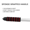 thumbnail image 4 of Snow Shovels for Snow Removal Auto Parts Multifunctional Snow Shovel Long Pole Deicing and Sweeping Tool, 4 of 5