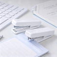 thumbnail image 4 of Portable Folding Stapler - Labor Saving Handheld Stapler, Office Exam Paper & Document Binding, White, JKODE, 4 of 6