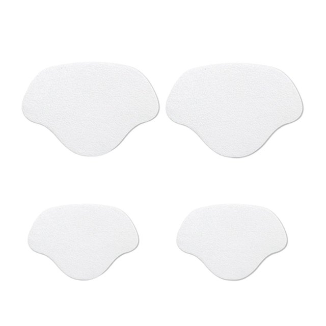 Dalazy Semelles de Talon pour Réparation de Talon pour Hommes & Femmes Talons Hauts Blancs