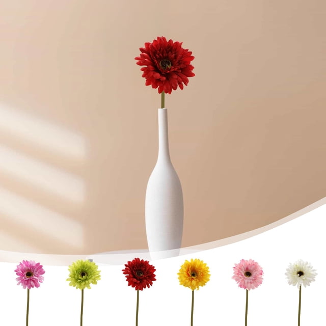 Iumwxz Room Decor Chrysanthemum Simulation Flower Home Decoration Table Decoration Fake Flower Simulation Flower Home Wall Decor Easter Green Plastic My Order