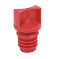 thumbnail image 1 of Unique Bargains 18mm Diameter Male Thread Plastic Oil Breather Cap Red for Air Compressor, 1 of 1
