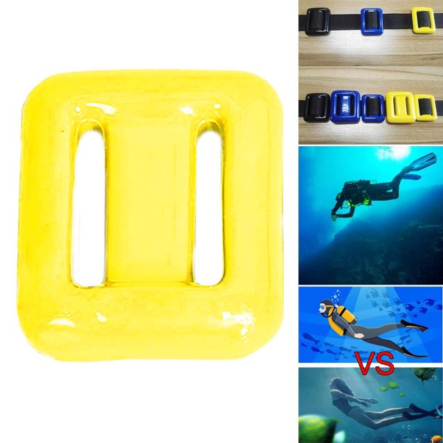 ziyahi Poids de Plongée Solides Contrepoids 0.5kg à 1.5kg Pièces Jaune 1000g