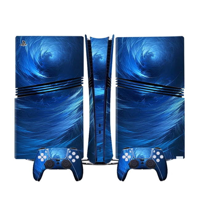 Compatible With PS5 Pro Consoles Cartoon Anime Stickers Set, Cute Custom Decals with Game Controller Skin