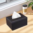 thumbnail image 1 of Leather Hotel Tissue Box Leather Restaurant Hotel Drawer Box European Originality Advertising Tissue Box, 1 of 6