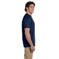 thumbnail image 3 of Fruit Of The Loom T-Shirt à Col Rond à Manches Courtes en Coton HD pour Hommes, G, J Bleu Marine, 3 of 3