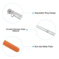thumbnail image 4 of Unique Bargains 1.6M/5.2ft Telescopic Handheld Flagpoles, 4Pcs Teachers Pointer Stick Orange, 4 of 7