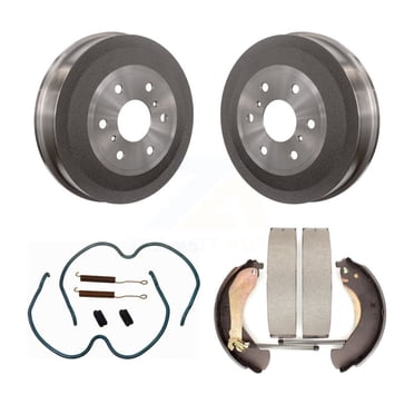 Transit Auto Chaussures de Frein Arrière et Kit de Ressort pour Voiture 2009 Chevrolet Silverado 1500 GMC Sierra sauf Véhicules Utilisant des Broches de Maintien K8N-100560