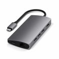 thumbnail image 1 of Satechi Type-C Multi-Port Adapter 4K Ethernet v2 Space Grey Adapters, 1 of 5