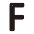 thumbnail image 1 of 3D Iron Art Letter House Number Sign with Screws Decorative Metal Alphabet Letters for Home Address Numbers,Garden Decor,Shop Sign, que Industrial Style,26 English Letters for DIY Wall Display, 1 of 5