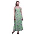 thumbnail image 1 of Bimba Robe Longue Chic à Imprimé Floral pour Femme, Style Bohème, Maxi d'Été, Tenue de Plage - Xxx-Grand, 1 of 6