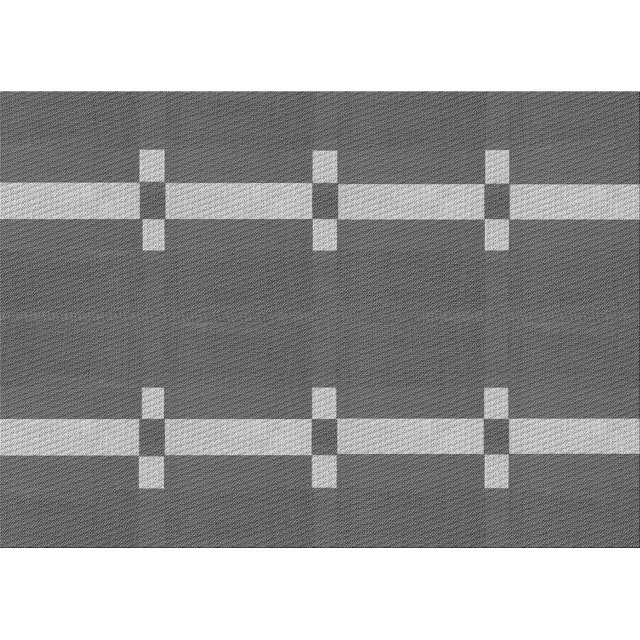 Ahgly Tapis Rectangulaire Lavable en Machine Intérieur Transitionnel Gris Canon, 2 Pieds x 4 Pieds